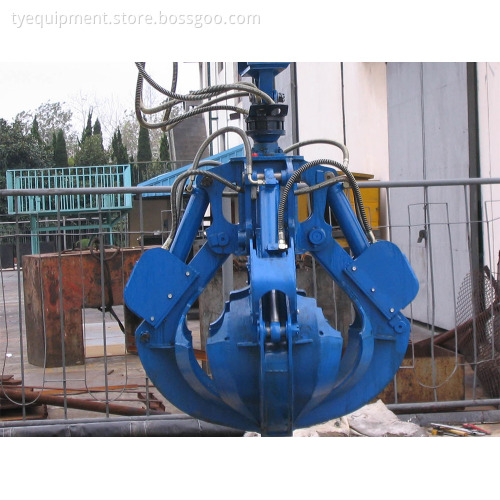 Hydraulic Orange Peel Grab